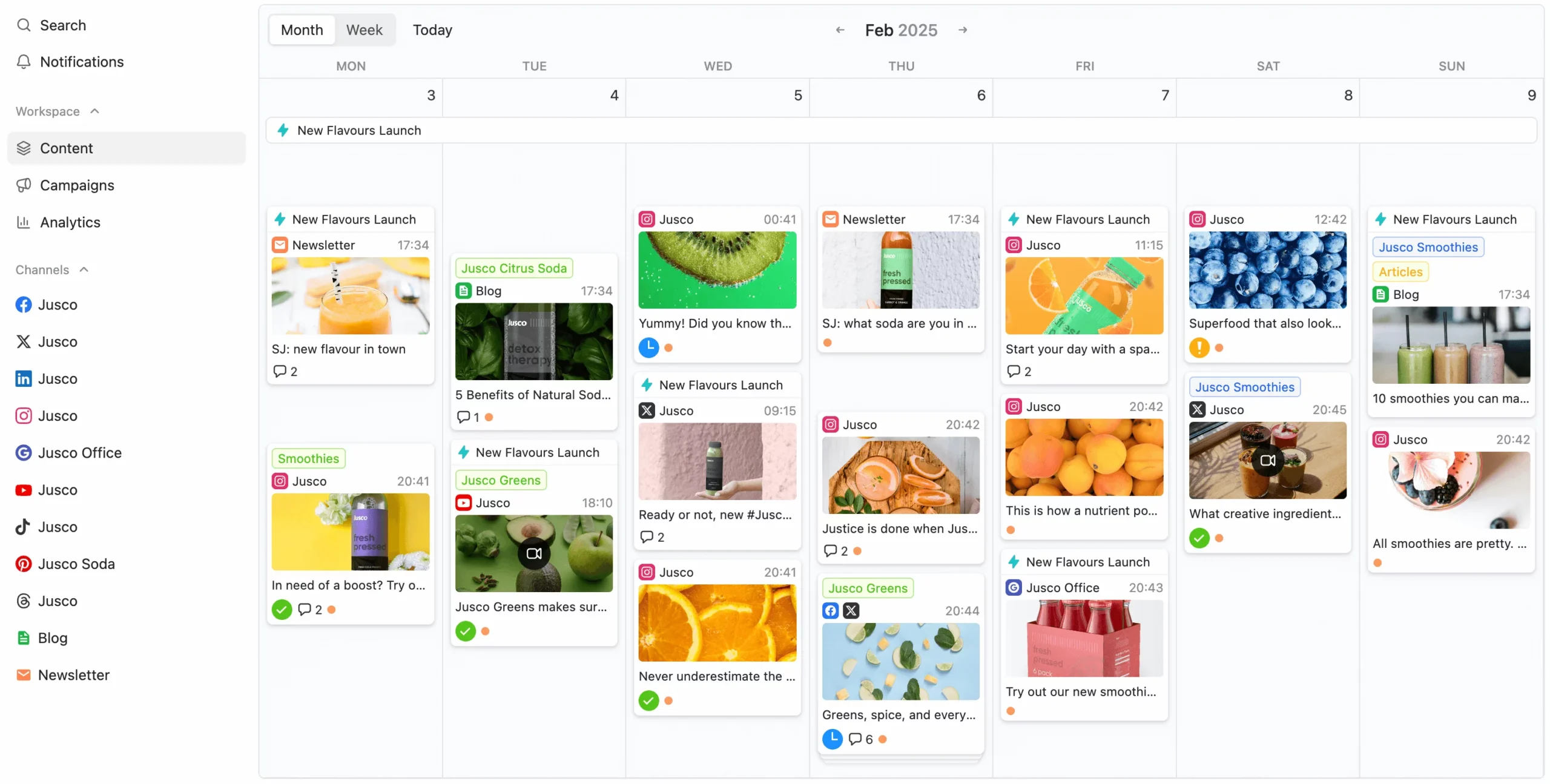 8. Planable – Best for interactive content planning